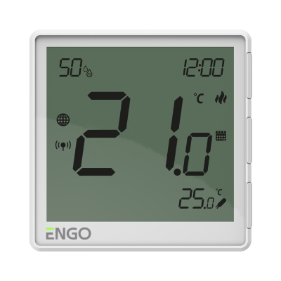 ZigBee Smart Thermostat Hvítur 230V